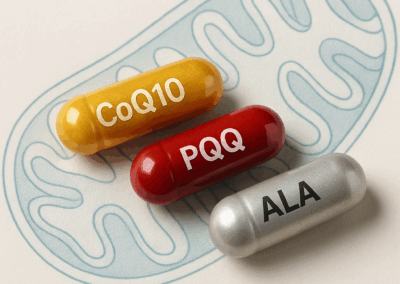 Mitochondrial Nutrients & Co-Factors: CoQ10, PQQ, Alpha-Lipoic Acid